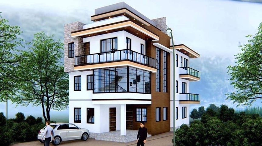 House at Hattigauda Hight - CG Hills
