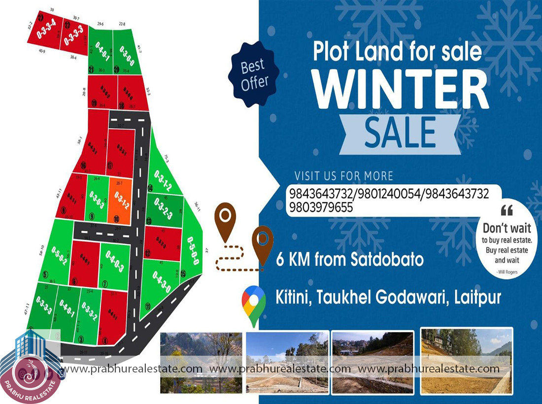 Plotted land For Sale at Godawari Taukhel Near Kittne